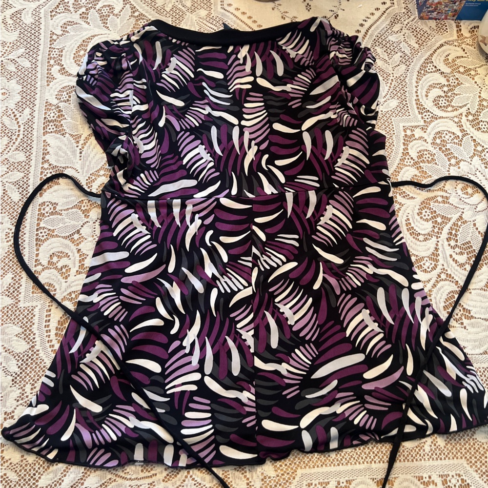M/L Y2K Abstract Top - Picture 6 of 7
